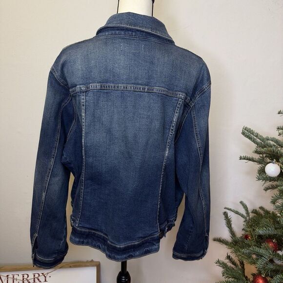 Torrid Blue Jean Denim Jacket Blue Size 3 - Picture 6 of 12
